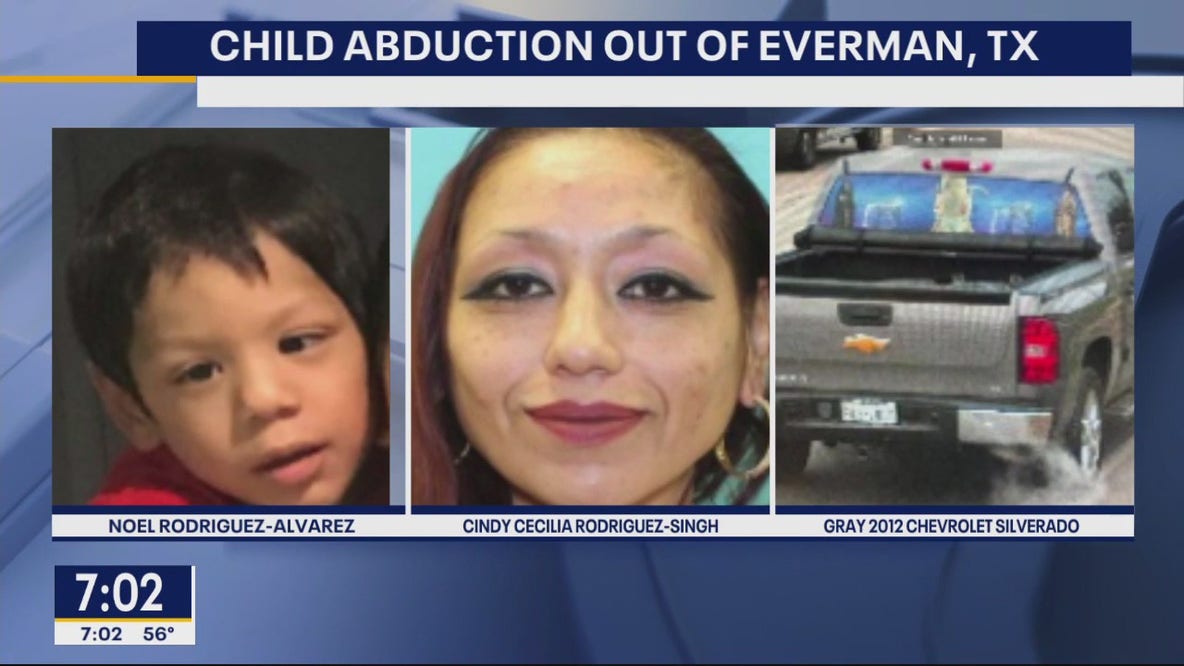 Amber Alert issued for 6-year-old boy in Everman